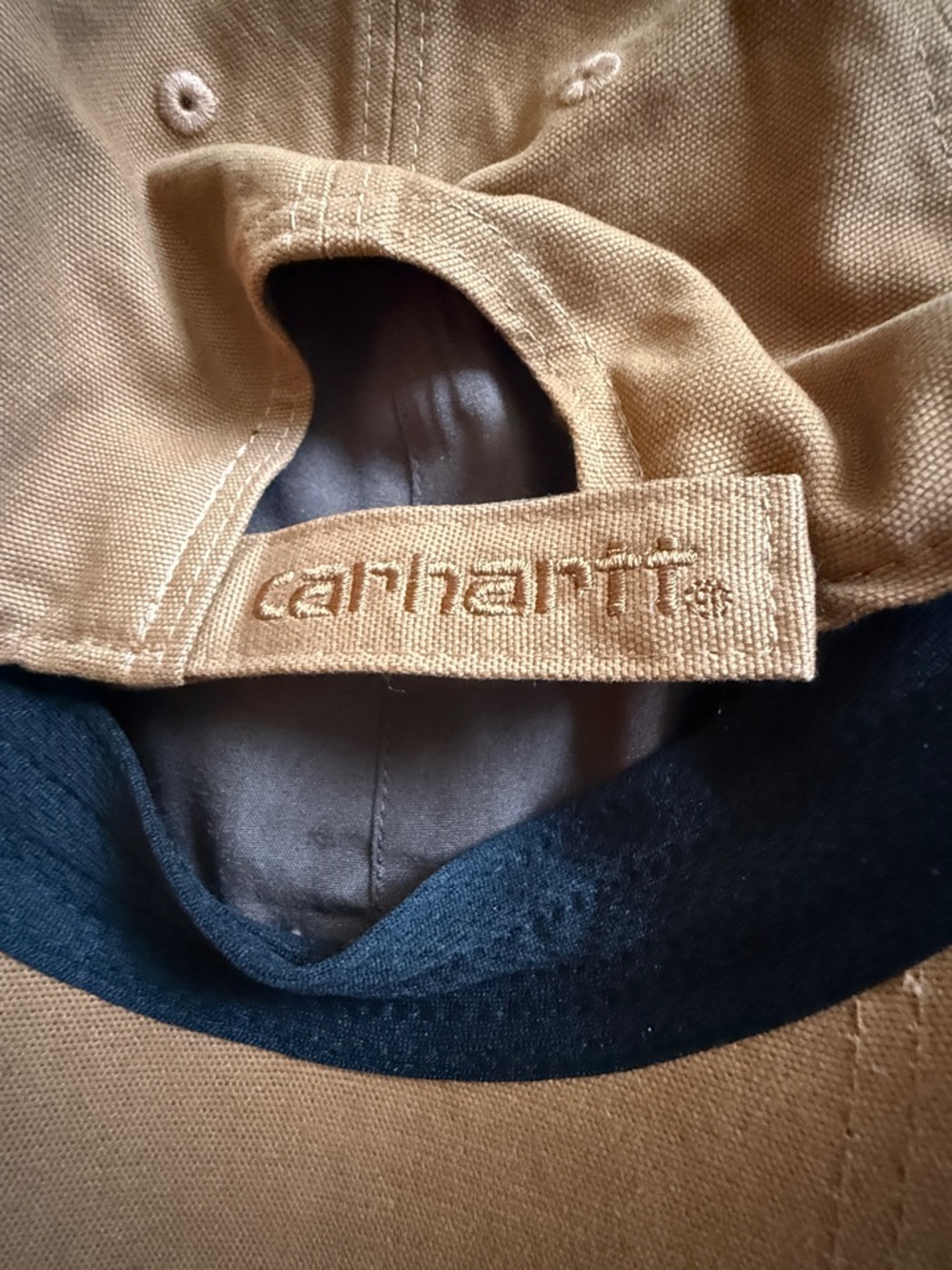 Carhartt Tan Canvas Patch Cap - Picture 4 of 7